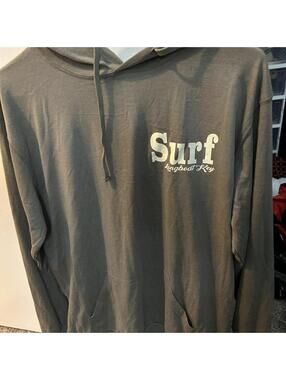 Key Men's Grey and Black Hoody